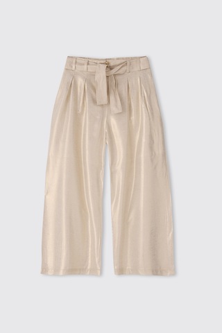 Panço Kız Çocuk Gold Pantolon Sarı