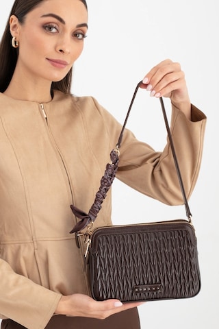 Sisley Kadın Kol Çantası Sly275 Kahve