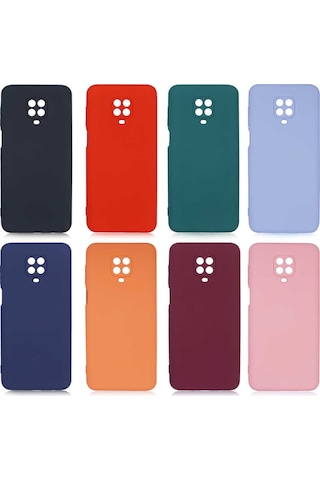 Xiaomi Redmi Note 9 Pro Kılıf Zore Mara Lansman Kapak Koyu Mor