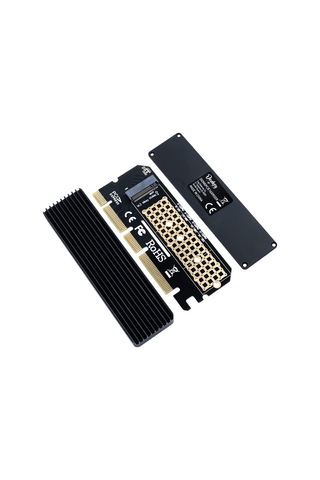 Nvme Mv2 Ssd'den Pcıe X16/x8/x4 Alüminyum Soğutucu Kart Pcıe M.2 Nvme Çevirici