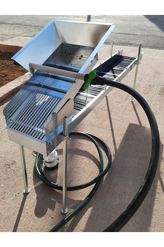 In Mekanik Motorlu Savak Sluice Box