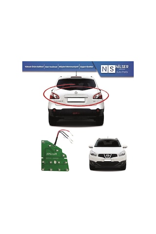 Nissan Qashqai Led Stop Içi Sol 2010-2013