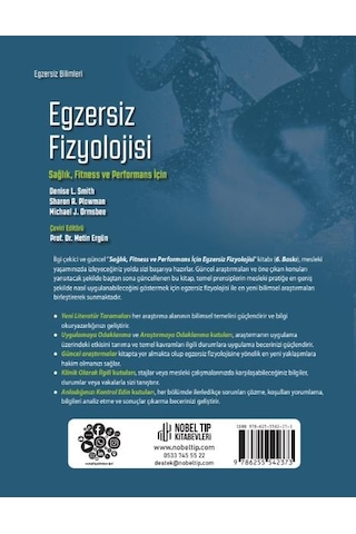 Egzersiz Fizyolojisi Sağlık, Fitness Ve Performans