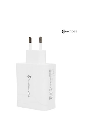 4 Usb 1 Type-c Usb Iphone Ipad Samsung Huawei Oppo Xiaomi Uyumlu 48w Hızlı Şarj Başlığı