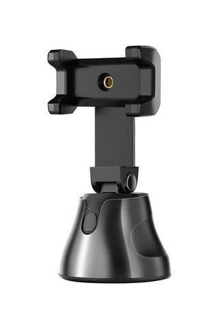 360 Hareket Algılayıcı Sensörlü Akıllı Çekim Selfie Video Takip Tripodu Çok Renkli