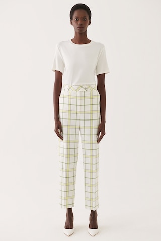 Perspective Adries Regular Fit Ekru Misket Limonu Renk Pantolon Ekru