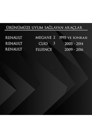 Renault Megane 2, Clio3, Fluence İçin Motor Kaput Açma Kolu