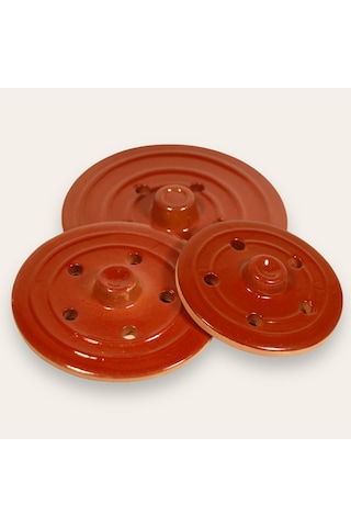 3'lü Set Sarma Dolma Taşı Kiremit 27 Cm-25 Cm-20 Cm Kiremit