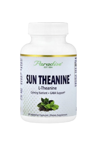 Takviye Paradise Herbs, Sun Theanine , 90 Vegetarian Capsules 200 Mg Per Capsule