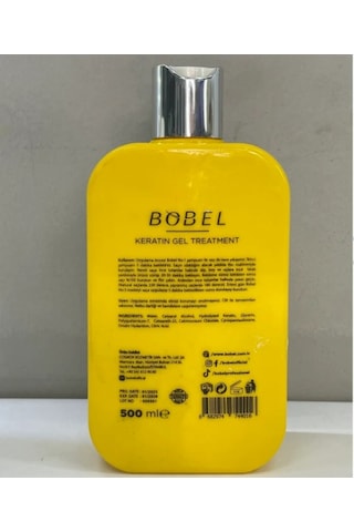 Bobel Keratin Bakım Sarı Şişe 500 ML