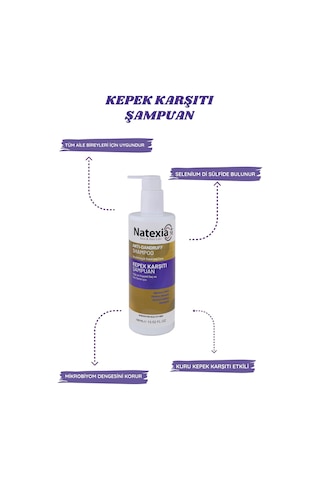 Yağlı Ve Kepekli Saçlar İçin Kepek Karşıtı Şampuan 400 Ml