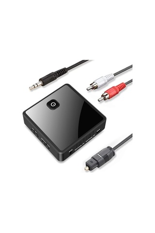 Ebitda Fiber Optik Bluetooth 5.0 Ses Verici Alıcısı Adaptör - Kablo Ve Bt Cihazları Bağlantısı