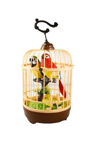 Vardem Kutulu Kafesli İkili Kuş