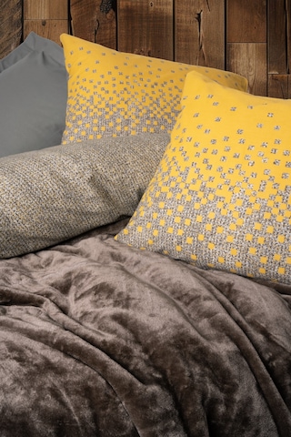 Cotton Box Mınımal Nevresım Takımı Cıft Kısılık Oyster Kahve Kahve