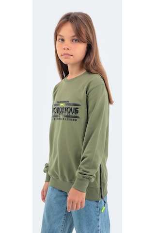 Slazenger DUNA IN Çocuk Haki Sweatshirt