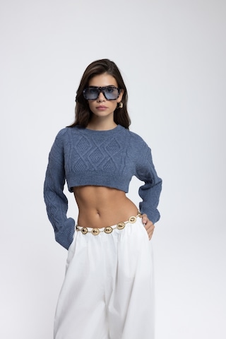 Mai Collection Mai Studios Co. Mohan İndigo Crop Kazak İndigo