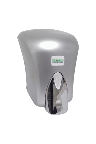 Omnipazar Vialli F6c Hazneli Köpük Sabun Dispenseri Gri - Krom 1000 Ml Gri