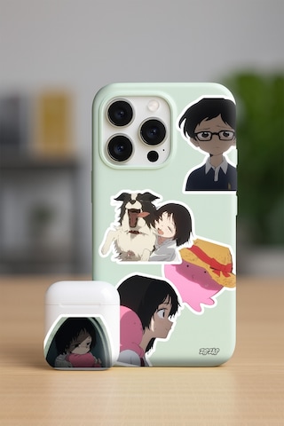 Takopi's Original Sin Takopii No Genzai Anime Telefon Laptop Sticker Paketi 24 Adet Çok Renkli
