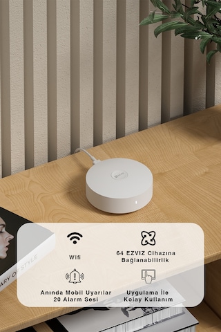 A3 Alarm Hub Akıllı Alarm Merkezi, Wi-fi & Rf Bağlantılı, Genişletilebilir Sistem