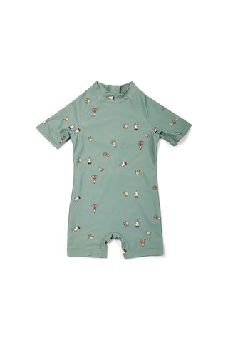 Nuuroo Kali Uv Korumalı Erkek Mayo Nu273 Yeşil