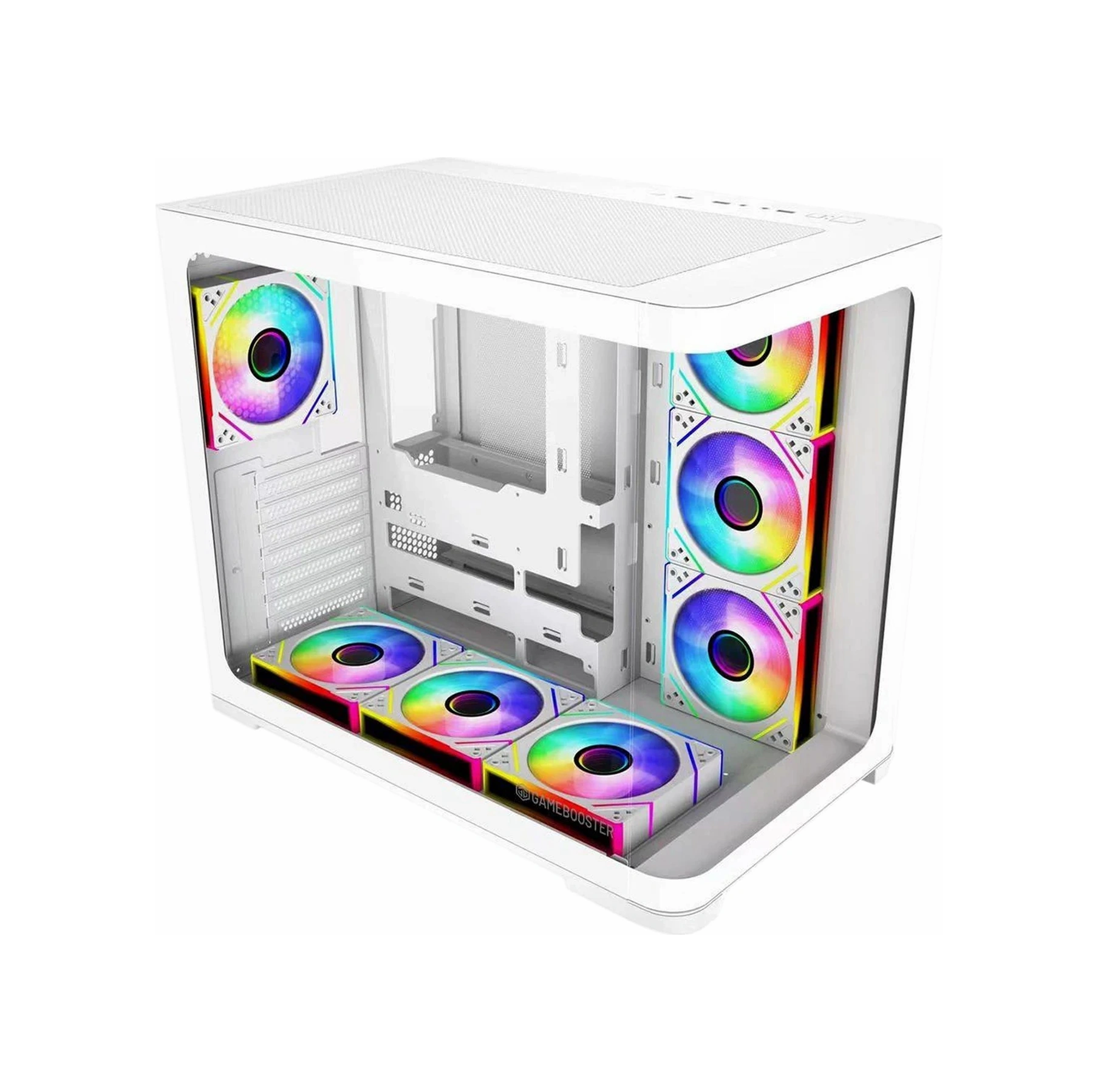 Gamebooster Sea View Gb-g2852w 750w 80+ Bronz Usb 3.2 Argb Atx Mid Tower Beyaz Kasa