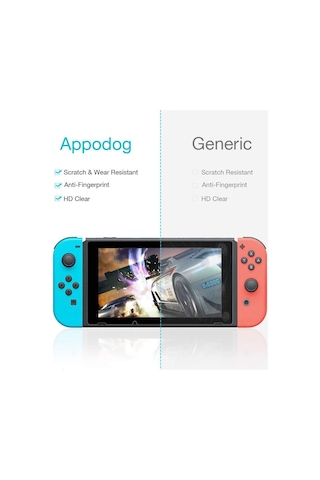 Nintendo Switch Temperli Cam Ekran Koruyucu 2 Adet