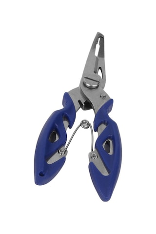 Novahub Paslanmaz Çelik 5 Model Balıkçı Pens Seti, 200 Adet Yedek Halka, Pratik Balıkçılık Ekipmanı