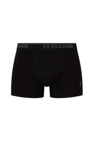 U.S. Polo Assn. U.s Polo Assn. 90005 Erkek Battal 3'lü Boxer-siyah&antrasit&lacivert Siyah