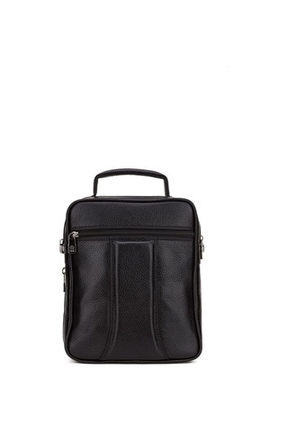 Bilik Deri Siyah Rölax Deri Unisex Postacı Çantası 550-15 001