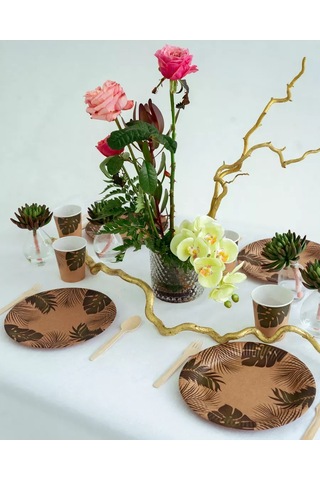 Albeta Parti İçin Tek Kullanımlık Tabak Takımı 20 Kişilik 167979674 100 adet