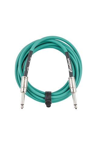 Fender Contour Serisi 3 Mt. Gitar Kablosu Sherwood Green Enstrüman Kablosu
