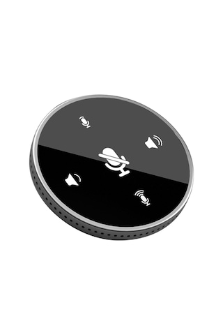 Lemestar 360 Döner Usb-c Konferans Mikrofonu - Gürültü Önleyici, Hoparlörlü, Taşınabilir, Pc/mac/android Uyumlu