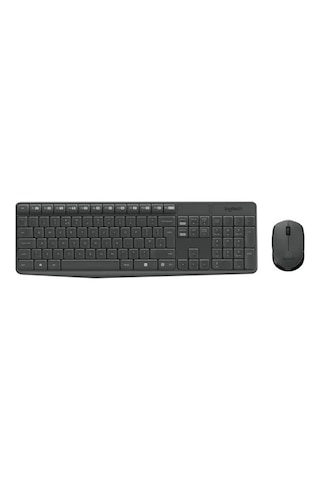 Logıtech Mk235 Q Tr Kablosuz Set-gri 920-007925 Optik