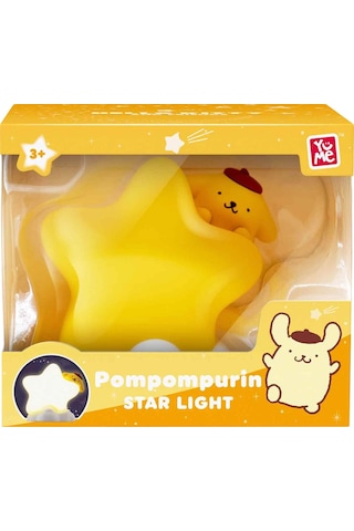 Yume Toys Işıklı Hello Kitty And Friends Yıldız Şekilli Lamba Pompompurin 11710