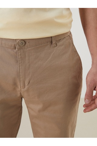 Lcwaıkıkı Classic Bej Standart Kalıp Gabardin Erkek Şort