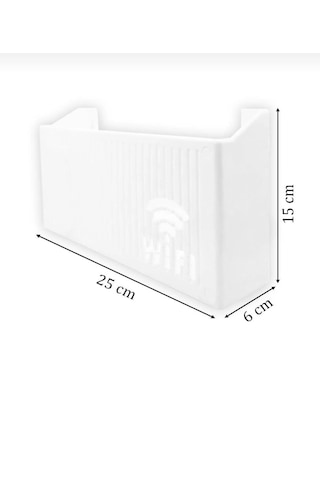 Wifi Saklama Toplama Kutusu Duvara Asılabilir Pleksi Sigorta Kutusu Gri