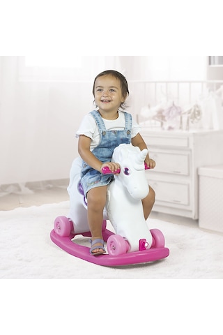 Oyuncak Unicorn Sallanan Tekerlekli At 5 Adet