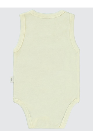 Civil Baby Erkek Bebek Çıtçıtlı Badi 1-36 Ay Fil Dişi Fil Dişi