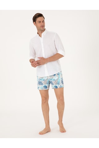 Pierre Cardin Erkek Mint Deniz Şortu 50307930-vr090 Mint