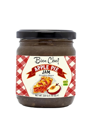Bien Chef Enerji Koleksiyonu 3'lü Reçel Seti 3x220 Gr Çilekli Pina Colada, Elmalı Turta, Şeftalili Buzlu Çay