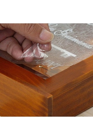 Novahub Ahşap Anahtar Kutusu, Pastoral Tarzı, Mavi, Kahverengi, 25x21x6cm, Ev Depolama, Anahtar Kancaları, Duvar Dekorasyonu Mavi