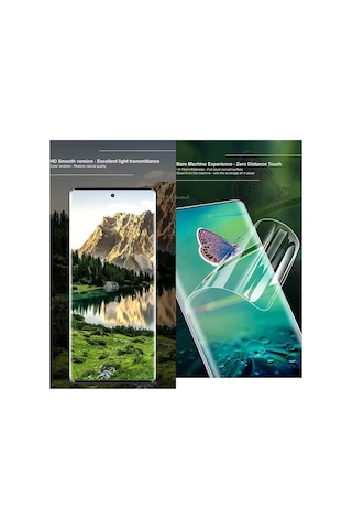 Xiaomi Redmi Note 12 Pro 5g Uyumlu Şeffaf Esnek Nano Ekran Koruyucu Cam Flexiple Royal Temperli