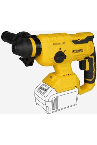 Rtrmax SET054 Akülü 4'lü Kombo Set