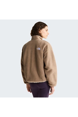 The North Face W Yumiori Reversible Kadın Polar-34113 Kahverengi