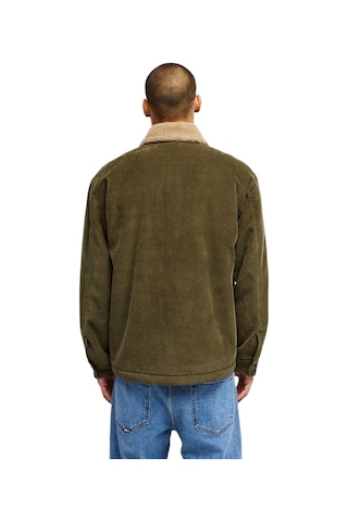 Quıksılver Quiksilver Sherpa Harrington Erkek Yeşil Ceket 15484 Haki