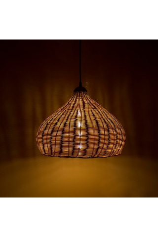 Rattan Avize: Cotton 40Cm