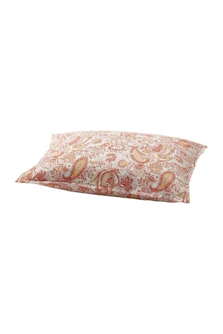 Ikea Rodgersıa Yastık Kılıfı 50 X 60 Cm Beyaz - Pembe