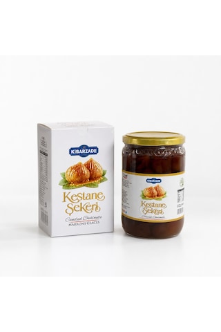 Kestane Şekeri - Şerbetli Kavanoz - 850 Gr