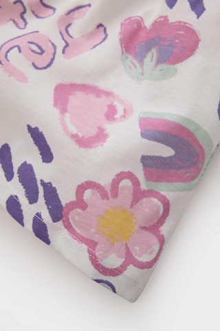 DeFacto Kız Bebek Desenli Kolsuz Yazlık Elbise C0074A525HSER134