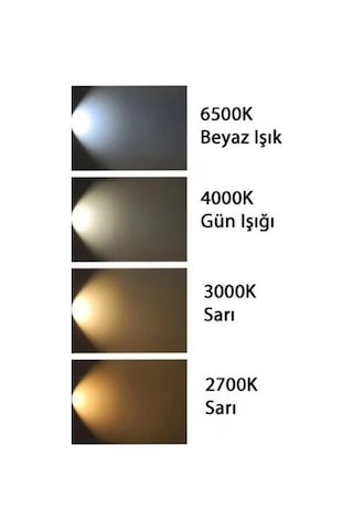 Osaka 60w E27 Beyaz Işık 6500k Led Kristal Ampul 4300 Lm